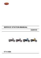 Moto Guzzi V7 II - Service manual EN 2016-1